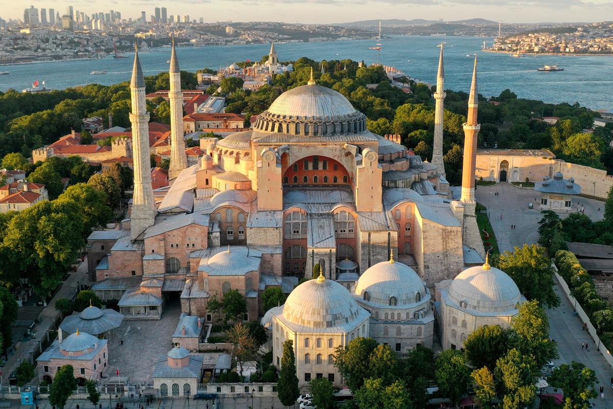 معرفی مسجد ایاصوفیه ترکیه-استانبول